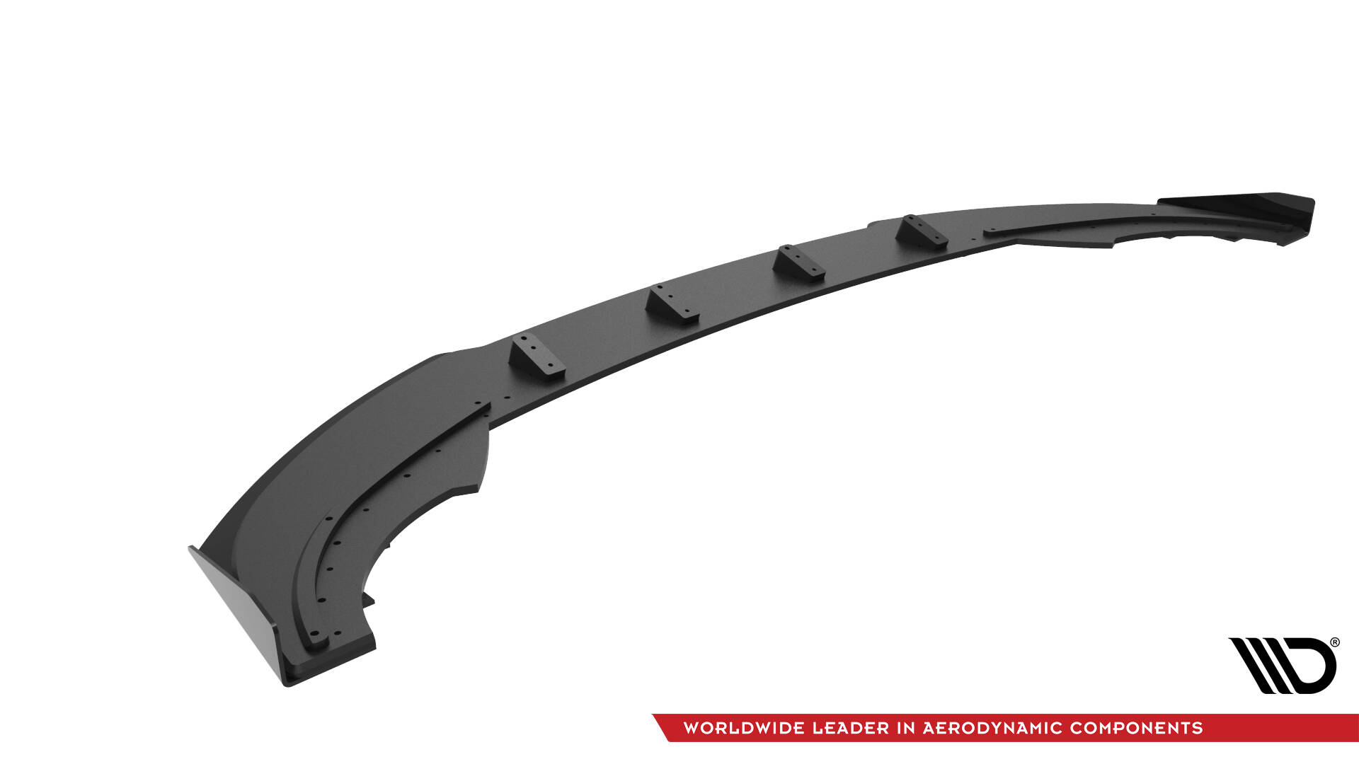 Maxton Street Pro Front Ansatz + Flaps für Cupra Formentor Mk1 Facelift rot+ Hochglanz Flaps